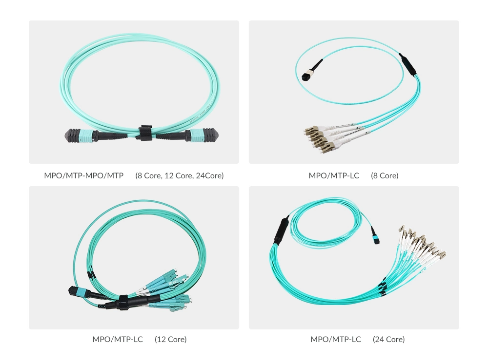 Sc/LC/FC/St/Mu/MTRJ/E2000/MPO Upc/APC Simplex/Duplex Singlemode Multimode Om1/Om2/Om3/Om4/Om5 2.0/3.0mm, 3meters Fiber Optic Patch Cord Cable